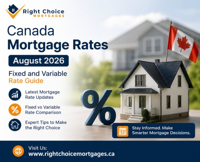 Canada mortgage rates August 2026
