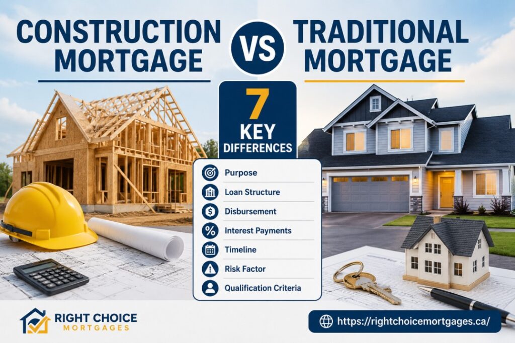 Construction Mortgage vs Traditional Mortgage 7 Key Differences