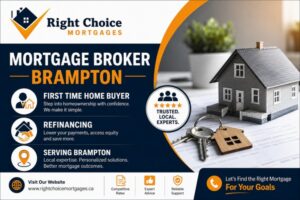Mortgage Broker Brampton First Time Home Buyer Refinancing