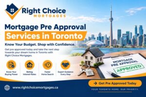 Mortgage Pre Approval Services in Toronto